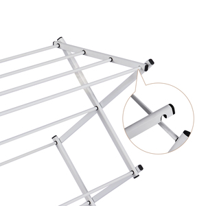 Offre Spéciale moderne blanc Portable 3 niveaux sèche-<span class=keywords><strong>linge</strong></span> Airer pliable étagère à <span class=keywords><strong>linge</strong></span> vêtements Airer étendoir pour la maison - Product Image 2