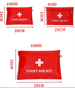 กระเป๋าเป้สะพายหลังสำหรับเก็บอุปกรณ์การแพทย์แบบกันความชื้น พิมพ์ลายซิลค์สกรีน โพลีเอสเตอร์ สำหรับเดินทางและปฐมพยาบาล พร้อมซิปปิด  รับผลิตตามแบบ - Product Image 2
