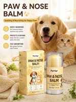 Nettoyant pour pattes d'animaux pour chiens et chats, éliminateur de saleté, soin des patelles, baume hydratant pour les pattes, baume pour pattes d'animaux