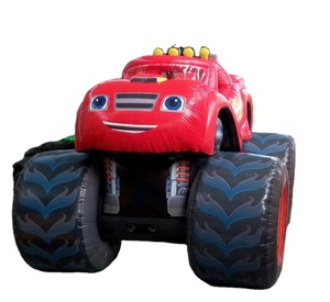 Voiture gonflable faite sur commande avec 4 roues pour annoncer, grands 4 pneus gonflables pour l'événement - Product Image 1