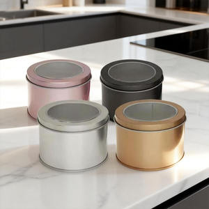 En Existencia, Tapa Transparente para Latas de Hojalata de 90x60 mm, Recipiente Metálico Personalizado Reutilizable y a Prueba de Niños para Galletas, Dulces, Chicle, Venta al por Mayor - Product Image 2