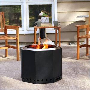 Nuevo Diseño Premium, Mueve <span class=keywords><strong>Leña</strong></span> de Forma Segura en Interiores y Exteriores, Chimenea de <span class=keywords><strong>Leña</strong></span> para Exteriores, Fogata para Exteriores, Económica - Product Image 2