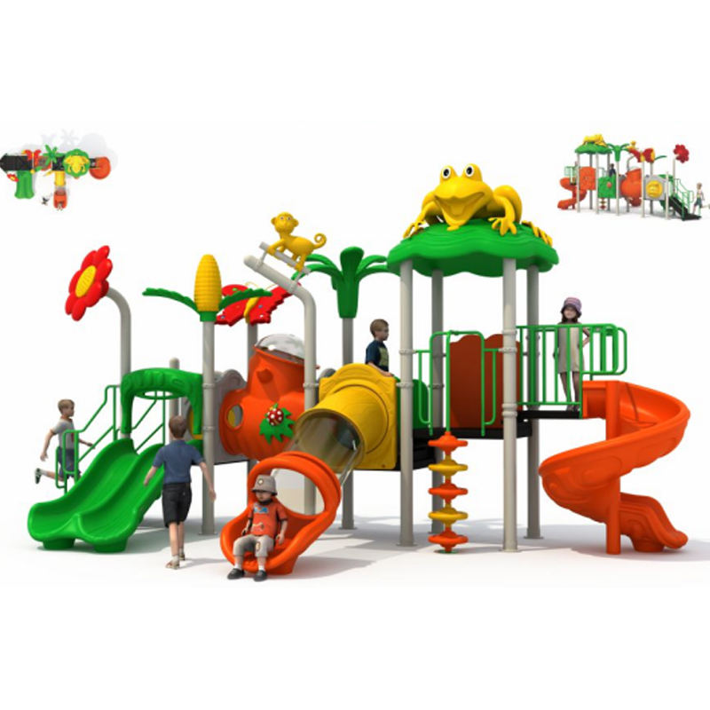 Daycare Play Childrens Abandoned Amusement Park In Asia High