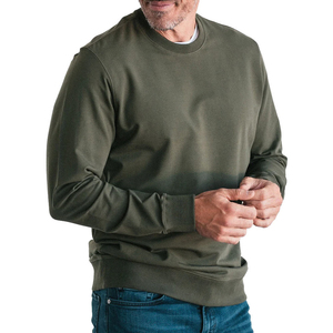 Sweat-shirt urbain haut de gamme pour homme, style streetwear minimaliste, confortable, décontracté, manches longues, mode quotidienne, style de vie moderne - Product Image 1