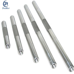 เพลาส่งมอเตอร์ที่มีความแม่นยํา Cnc กลึงเพลาเพลาสแตนเลส 304 316 เพลาเกลียวท่อเกลียวหญิง - Product Image 1