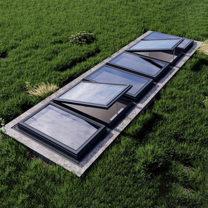 Fenêtre de toit électrique en alliage d'aluminium sur mesure avec télécommande intelligente, double vitrage en verre trempé pour ventilation de grenier et isolation thermique - Product Image 3