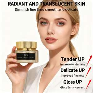 Crema hidratante coreana para el cuidado de la piel con etiqueta privada personalizada con efectos aclarantes y reafirmantes de la piel para la cara y la loción - Product Image 2