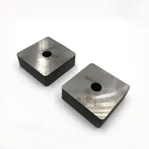 45x45mm AlNiCo 5 blok magnet untuk magnetik chuck
