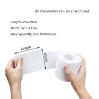Nouveau rouleau de papier toilette ultra doux, rouleau de papier toilette avec logo, pâte vierge, rouleaux de papier toilette