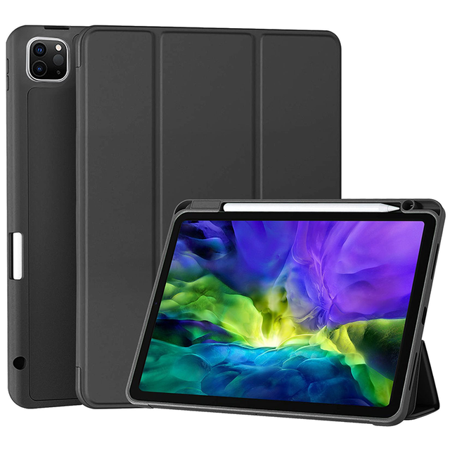 Pencil Holder Sleep Wake up PU Leather case for ipad 10th Gen 10.9'' 2025