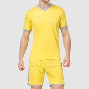 Ensemble d'uniformes de football personnalisés pour hommes, respirant, antibactérien, léger, en polyester, comprenant un maillot d'entraînement de football - Product Image 2