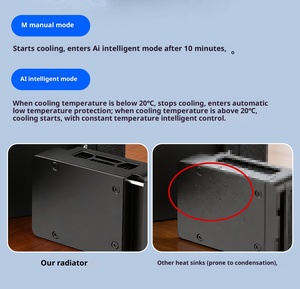 พัดลมระบายความร้อนสำหรับกล้องถ่ายทอดสด, ระบบระบายความร้อนแบบเซมิคอนดักเตอร์, เหมาะสำหรับ <span class=keywords><strong>Sony</strong></span> A7M4, <span class=keywords><strong>A7C</strong></span>, ZVE1/10 และ A670 - Product Image 5