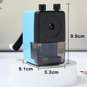 Foska vente en gros 3 couleurs Push Pull un trou en plastique <span class=keywords><strong>Table</strong></span> <span class=keywords><strong>taille</strong></span>-<span class=keywords><strong>crayon</strong></span> pour école bureau Art papeterie fournitures - Product Image 3