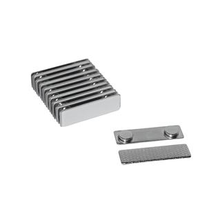 強力な磁石を備えたHSカスタマイズされた高品質のソフトエナメル磁気名札 - Product Image 1