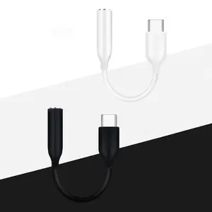 Adattatore per cavo Audio AUX da tipo C a 3.5mm con auricolare Jack <span class=keywords><strong>3.5</strong></span> giacca in PVC compatibile per tutti i telefoni cellulari - Product Image 5