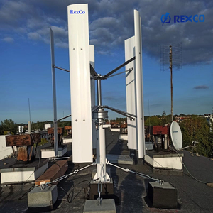 กังหันลมแนวตั้ง 2 กิโลวัตต์ ระบบผลิตพลังงานลม RC-2kH-A ระบบผลิตพลังงานลม - Product Image 2