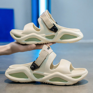 Pantuflas para Hombre 2026, Modernas, Casuales, Cómodas, de Suela Gruesa, Transpirables, para Exteriores - Product Image 1