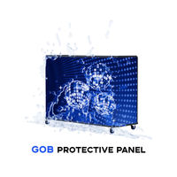 Mesa de soporte de video plegable de seis partes con pantalla LED de fachada P1.53 P1.86 P2.5 P3.076, cabina de DJ, pantalla LED de pared para clubes musicales