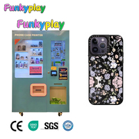 Funkyplay Planes flexibles Máquina expendedora automática Alquiler de monitoreo remoto Funda de teléfono para empresarios con función SDK