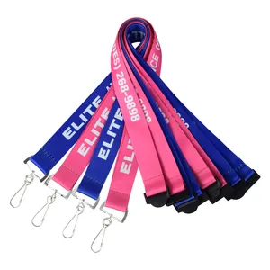 Sublimation Lanyard High Quality Polyester Small Batch Custom Lanyard Supply Color Lanyard With Logo