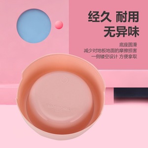 Youcheng Pet Bowl <b>Feeder</b> Plastic Dog <b>Cat</b> Bowl Pink Green Blue Random Color Small Portable <b>Feeder</b> For Pets - Product Image 4