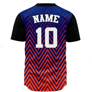 เสื้อเบสบอลสำหรับผู้ชายชุดเครื่องแบบทีมเสื้อเจอร์ซี่ใส่สบายสไตล์ใหม่ - Product Image 2