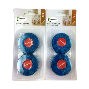 6 Limpiadores de Inodoro Ecológicos en Pastillas de Lavanda, Burbujas Azules, Desodorante para Uso Doméstico en Baños - Product Image 5