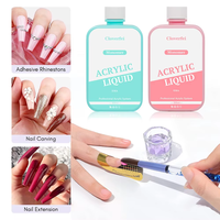 Monomère liquide acrylique EMA 500 ml, formule professionnelle non-jaunissante pour l'extension des ongles en acrylique