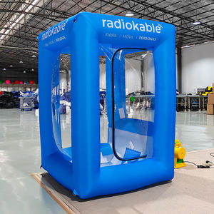 インフレータブルキャッシュキューブブースマネーグラブマシンインフレータブルマネーグラバーマシンエンターテインメント用ブロワー付き - Product Image 3