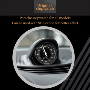 Cubierta Decorativa para el Cronómetro del Porsche Taycan 2020-2021, Accesorios Interiores para el Tablero - Product Image 6