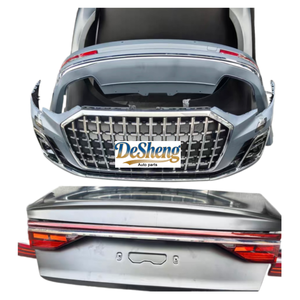 ชุดอัพเกรดภายนอกสำหรับ <span class=keywords><strong>Audi</strong></span> <span class=keywords><strong>A8</strong></span> ที่ออกแบบอย่างประณีต ประกอบด้วยกันชนหน้า-หลัง, ไฟหน้า LED, กระจังหน้า, สปอยเลอร์หลัง, ติดตั้งง่ายไร้รอยต่อ - Product Image 3