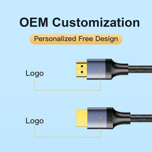 Câble HDMI Mindpure Personnalisé OEM 8K 60Hz <span class=keywords><strong>4K</strong></span> 120Hz UHD, Tressé en Nylon HDMI 2.1 pour Téléviseurs <span class=keywords><strong>Sony</strong></span>, PS5, Moniteur de Jeu, Roku - Product Image 2
