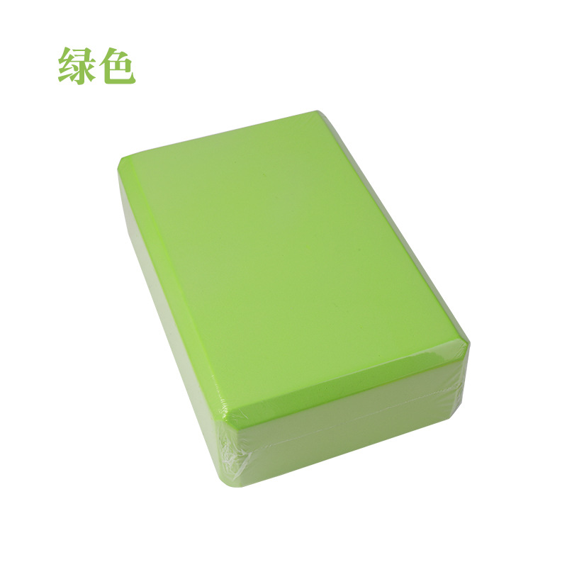 บล็อกโยคะความหนาแน่นสูง (สีเขียว)