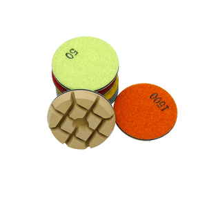 Kundenspezifische OEM-Unterstützung: 80mm 3-Zoll Diamant-Harz-Polierpads Schleifscheiben für Beton, Marmor, Stein und Granit – für einen wunderschönen Glanz - Product Image 5