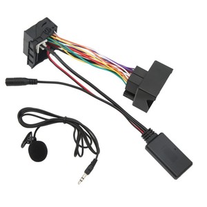 Adaptador AUX Bluetooth 5,0 para coche con micrófono manos libres para RCD310 RCD510 RNS310 RNS315 <span class=keywords><strong>RNS510</strong></span> - Product Image 1