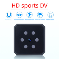 Caméra d'action sportive à aspiration magnétique HD 1080P avec vision nocturne infrarouge, objectif grand angle, enregistreur vidéo intelligent