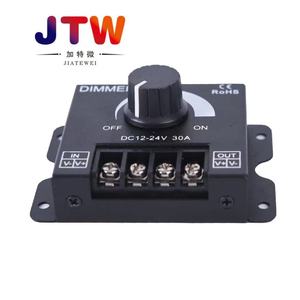 JTW ดิมเมอร์ DC12-24V 30A สวิตช์แบบแมนนวลสำหรับการควบคุมไฟแถบ LED - Product Image 3