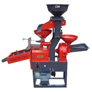 Price of Diesel Engine Rice Husk Hammer Mill Machine Small Auto Rice Mill