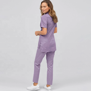 Uniforme médical chaud gommages soins infirmiers en gros concepteur uniforme salle d'opération uniformes de santé Blouses médicales gommages ensemble femmes - Product Image 3
