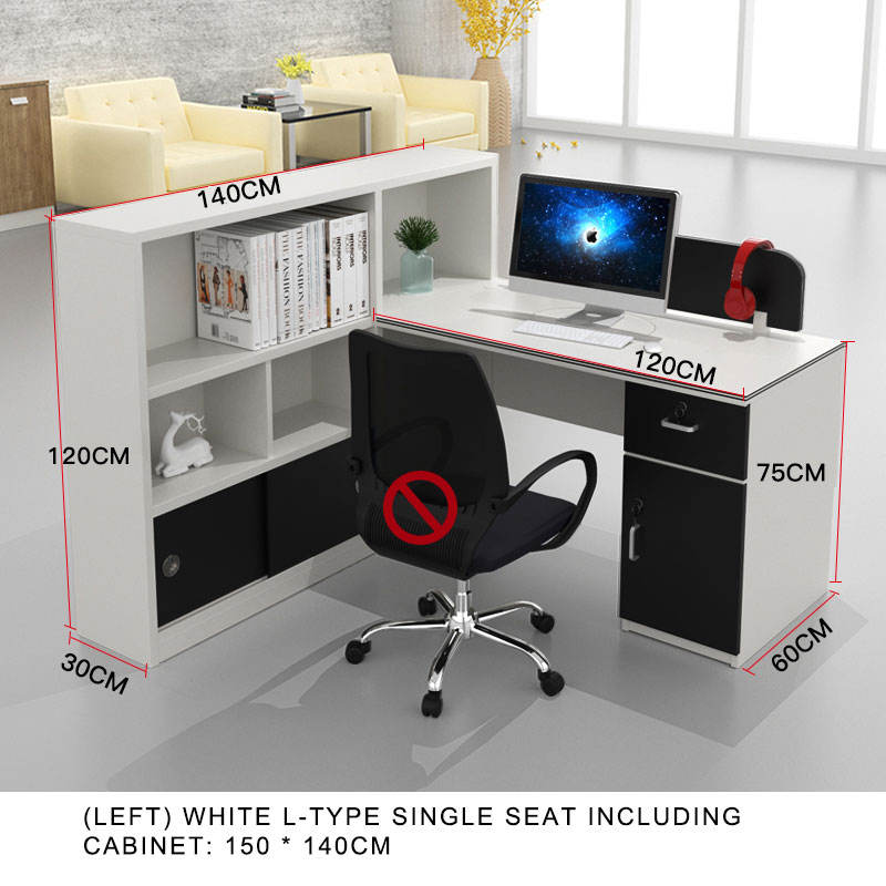 W (Hite &amp; Black) รวมลิ้นชัก (ตู้ซ้าย)