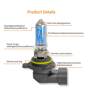 Nhà Máy Bán Buôn Chất Lượng Cao 9006 12V 55W Siêu Trắng Kính Cứng <span class=keywords><strong>Halogen</strong></span> Ánh Sáng Tự Động Ánh Sáng Đèn Pha Bóng Đèn Cho Xe Ô Tô - Product Image 3