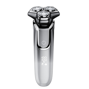 Rasoio portatile <span class=keywords><strong>barba</strong></span> uomo bagnato e asciutto rasatrice <span class=keywords><strong>barba</strong></span> con 3 teste impermeabile da uomo rasoio elettrico - Product Image 1