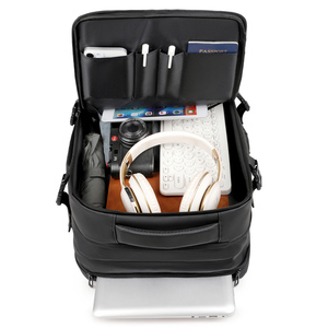 Nouveau sac à <span class=keywords><strong>dos</strong></span> extensible pour homme, imperméable, design personnalisé, pour ordinateur portable, voyage, affaires, avec port de charge USB - Product Image 5