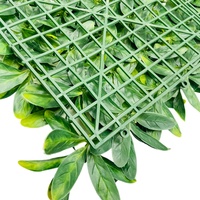 Panneau mural 3D vert en plastique pour plantes artificielles Mur vert artificiel pour usage extérieur