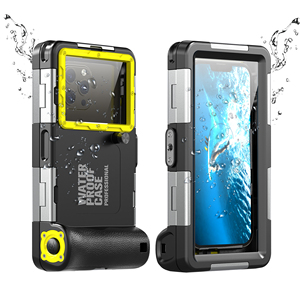 Ventas directas del fabricante Múltiples colores Bajo el agua 15M Universal Dentro de 6,8 pulgadas Cajas de teléfono impermeables de buceo profesional - Product Image 1