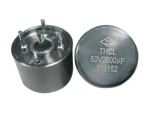 Capacitor Tântalo XJ Parâmetro Personalização 300uF(307)300MFD 10% 125V Capacitor Tântalo Híbrido