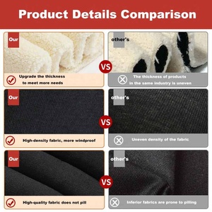 <span class=keywords><strong>Leggings</strong></span> Invernali da Donna a Vita Alta 400g/600g/800g in Pile Lavorato a Maglia con Cuciture, Calze Collant Nere Calde in <span class=keywords><strong>Velluto</strong></span> con Logo in Vita - Product Image 5