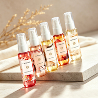 Brume parfumée longue durée LUMINA MYSTIQUE 40 ml, parfum de rose et de miel, senteur plage, brume pour le corps, coffret cadeau, spray pour femmes