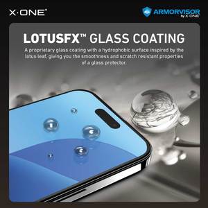Protection d'écran anti-lumière bleue X-ONE pour iPhone 17 16 15 Pro Max – Film hybride polymère haute qualité ultra-transparent pour téléphone Apple - Product Image 3