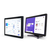 Monitor de Pantalla Táctil de 15.6 Pulgadas, Pantalla Táctil Todo en Uno con Windows/Android para Aplicaciones Comerciales e Industriales de 10.1 a 32 Pulgadas